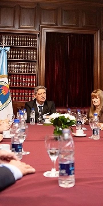 El juez Fabián Vitar se reunió autoridades de la Corte Suprema de Justicia
