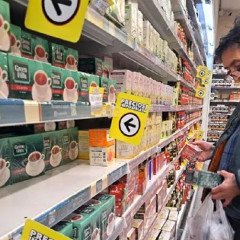 Bajó el consumo en supermercados 