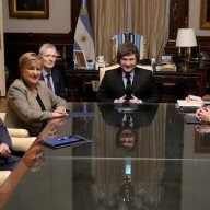 El presidente Milei se reunió con Kristalina Georgieva