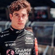 Franco Colapinto con Novak en Qatar