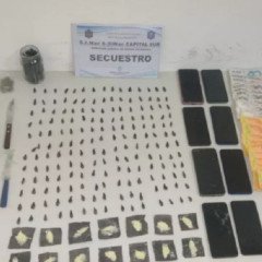 Incautaron más de 10 mil dosis de droga en distintos procedimientos policiales