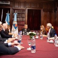 El juez Fabián Vitar se reunió autoridades de la Corte Suprema de Justicia