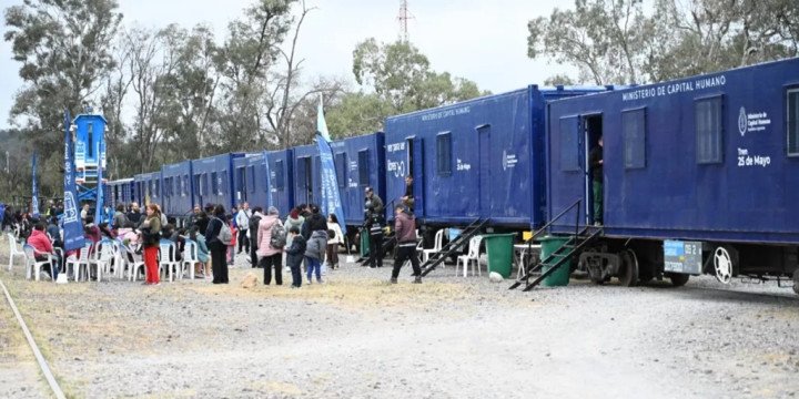 Balance de atención del Tren 25 de Mayo