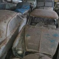 Encontraron autos clásicos abandonados