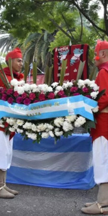 Comienza los actos en honor al héroe nacional Martín Miguel de Güemes