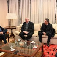 Sáenz con directivos de Abrasilver