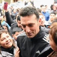 La despedida de Lionel Scaloni de Pujato