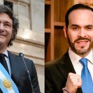  Milei celebró el triunfo De la Espriella