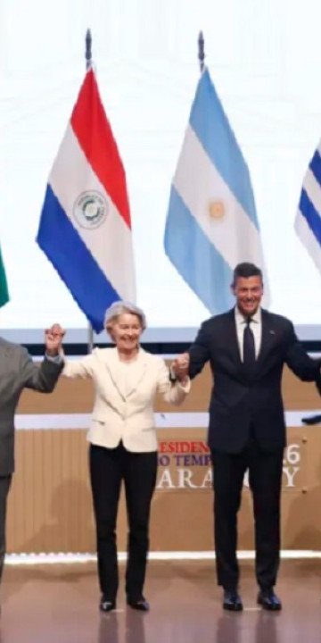 Histórico: se firmó el acuerdo Mercosur-Unión Europea