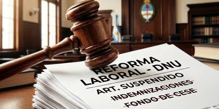 Suspenden la aplicación de la Reforma Laboral