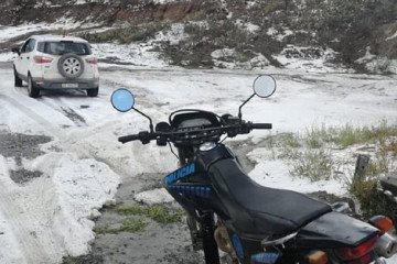 El granizo sorprendió a Seclantás