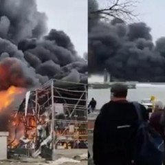 Irán ataca una central química de Israel