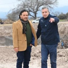 Comenzó la construcción del canal pluvial de la Autopista del Valle de Lerma