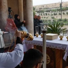 Suspensión de la misa en el Santo Sepulcro