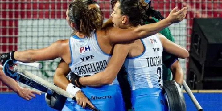 Las Leonas empataron ante Bélgica
