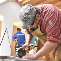 Remodelación en el centro de salud de barrio Tres Cerritos