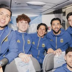 La Selección argentina llegó a EEUU