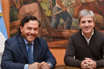 Sáenz planteó a Caputo la regularización de fondos para obras