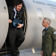 El presidente Milei partió rumbo a Ecuador