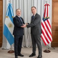Santilli recibió al embajador de EEUU