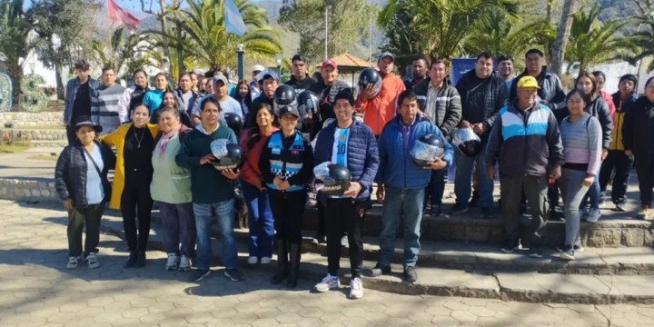 Capacitación en seguridad vial en Los Toldos