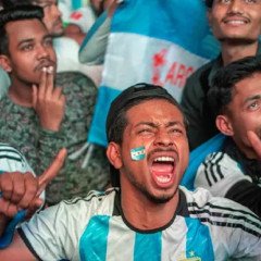 La alocada celebración de Bangladesh
