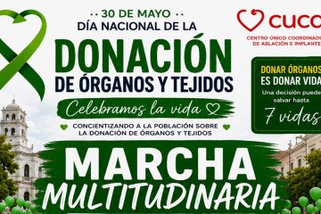 Marcha por el Día del Donante de Órganos y Tejidos