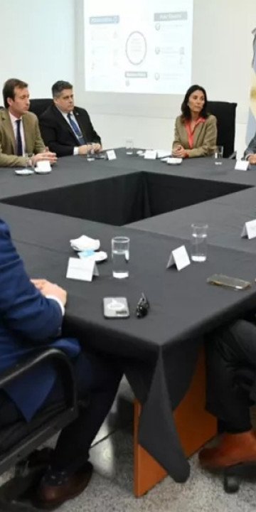 Sáenz se reunió con autoridades del Poder Judicial y Ministerio Público