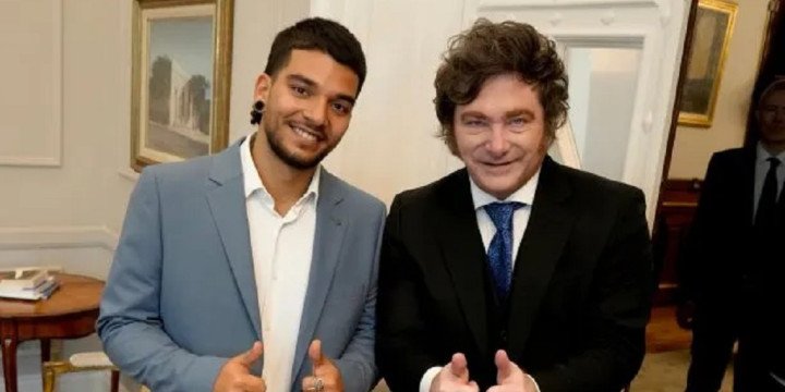 Javier Milei recibió a Yosef Chaim Ohana