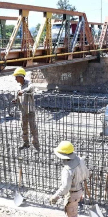 Comienzan las obras en el nuevo puente de Vaqueros