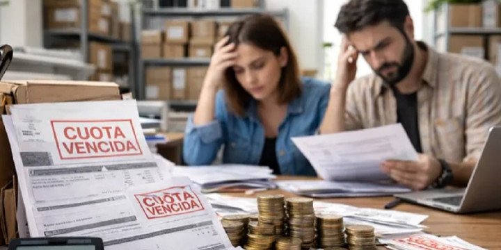 La morosidad en las familias volvió a subir