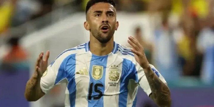 Nicolás González sufrió una lesión muscular