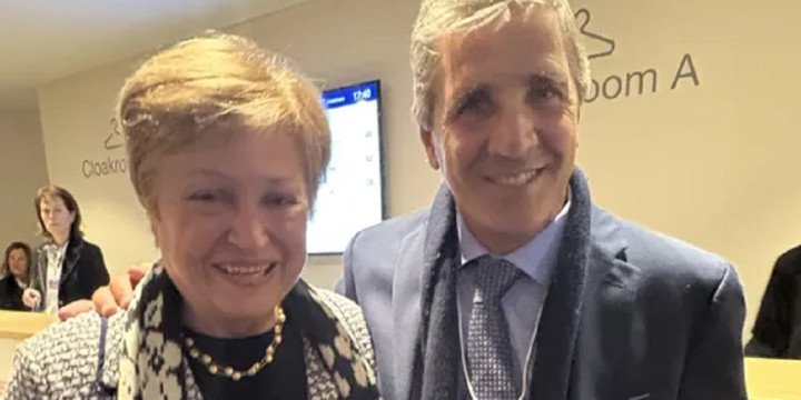 Caputo se reunió con Kristalina Georgieva