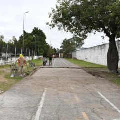 Realizan mejoras en el Paseo del Deporte