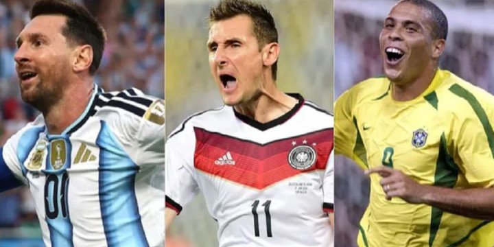 Goleadores de la historia mundialista