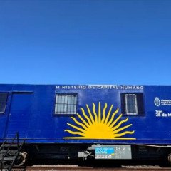 El Tren 25 de Mayo en Campo Quijano 
