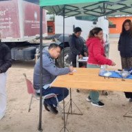 Móvil oncológico en Santa Victoria Este
