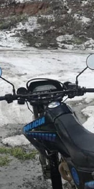 El granizo sorprendió a Seclantás