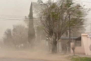 Alerta amarilla por fuertes vientos en Salta