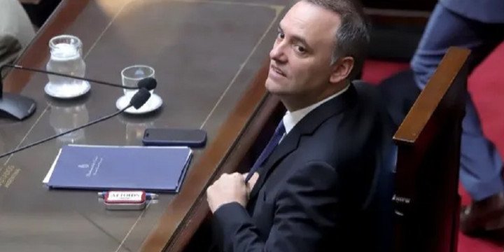 Adorni informó que irá en julio al Senado
