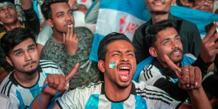 La alocada celebración de Bangladesh