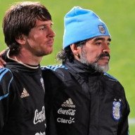 Lionel Messi recordó a Diego Maradona 