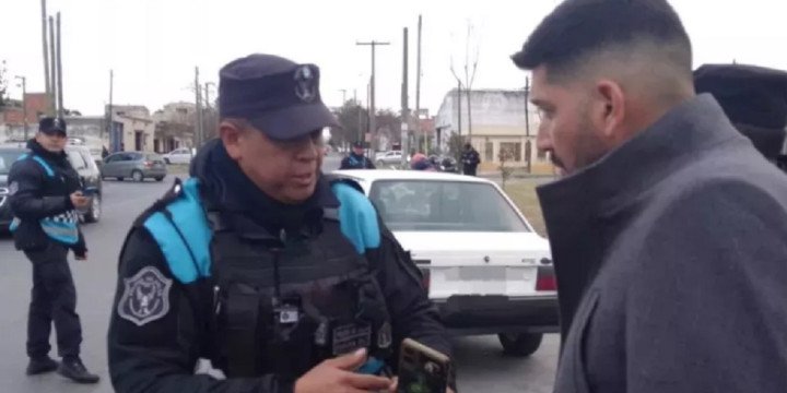 Operativo de seguridad en el interior