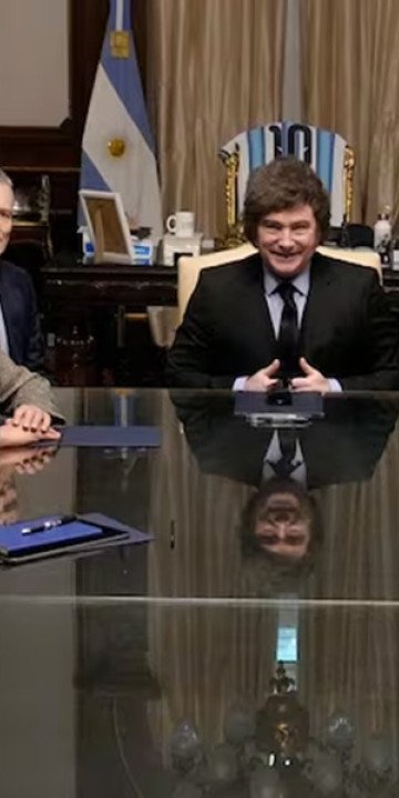 El presidente Milei se reunió con Kristalina Georgieva