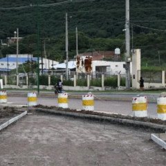 Construyen  nuevo nodo vial en el acceso al cerro San Bernardo 
