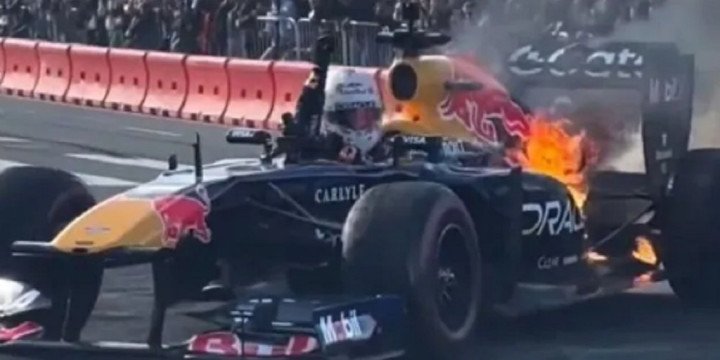 Susto de Yuki Tsunoda en la Fórmula 1