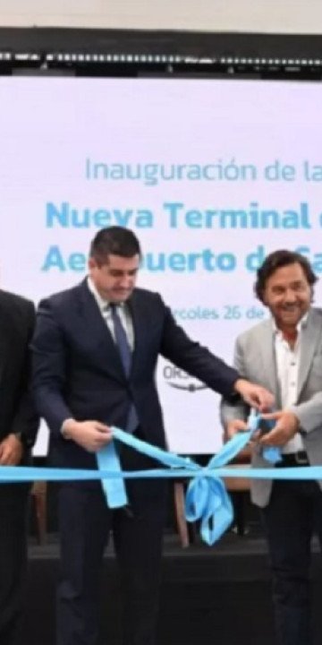 Sáenz inauguró la nueva terminal del Aeropuerto de Salta