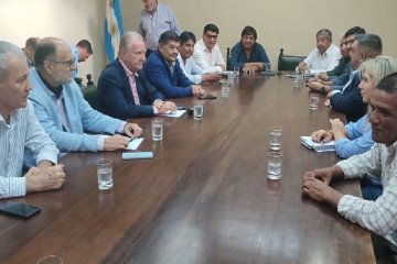 Senadores recibieron al Presidente del IPS