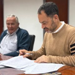 La Ciudad firmó el primer convenio por plusvalía para una obra vial en zona sur