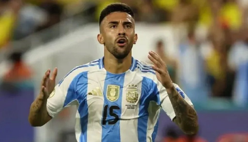 Nicolás González sufrió una lesión muscular